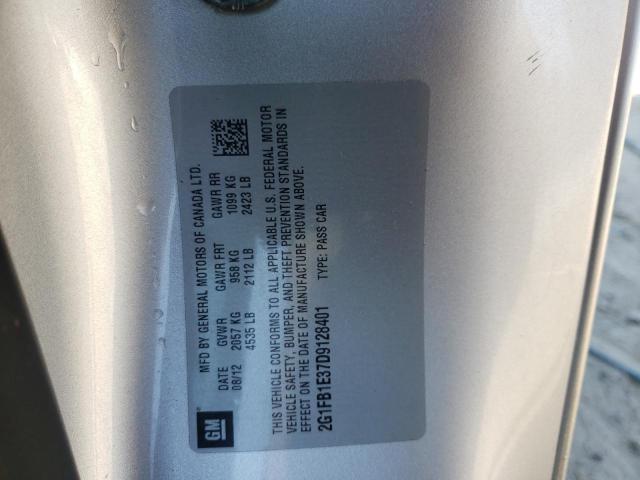 Photo 10 from auction – 2013 CHEVROLET CAMARO LT with VIN 2G1FB1E37D9128401