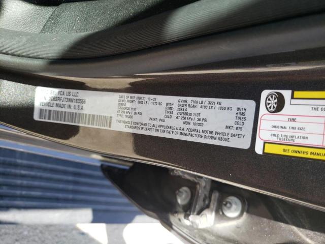 Photo 10 from auction – 2022 RAM 1500 LARAM with VIN 1C6SRFJT3NN183566