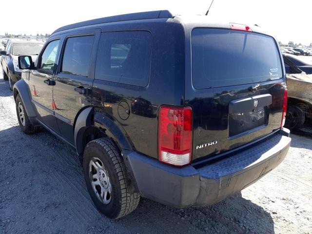 Photo 3 from auction – 2007 DODGE NITRO SXT with VIN 1D8GT28K47W595497