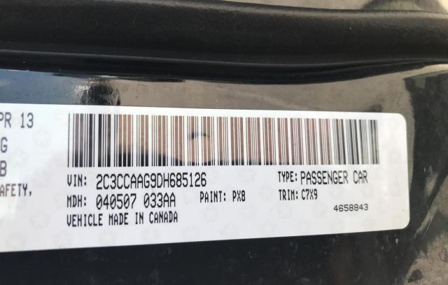 Photo 10 from auction – 2013 CHRYSLER 300 with VIN 2C3CCAAG9DH685126