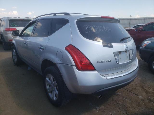 Photo 3 from auction – 2007 NISSAN MURANO SL with VIN JN8AZ08TX7W525474