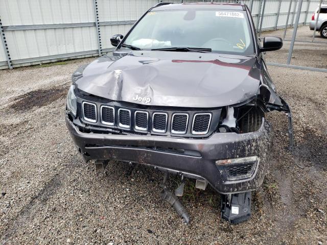 Photo 9 from auction – 2020 JEEP COMPASS SP with VIN 3C4NJCAB4LT121772