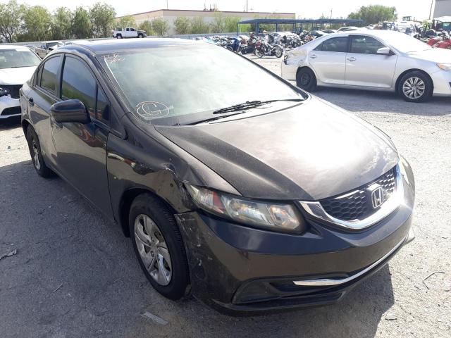 HONDA CIVIC LX 2014 with VIN 2HGFB2F53EH556259 - Photo from auction