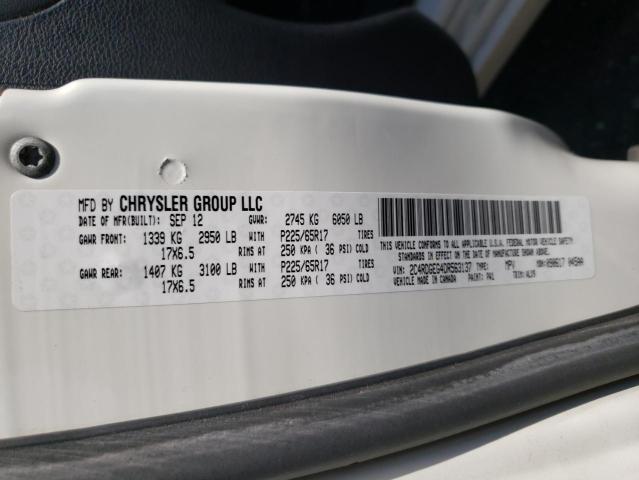 Photo 10 from auction – 2013 DODGE GRAND CARA with VIN 2C4RDGEG4DR563137