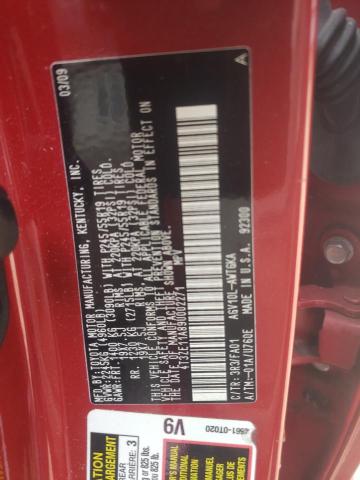 Photo 10 from auction – 2009 TOYOTA VENZA with VIN 4T3ZE11A89U002271