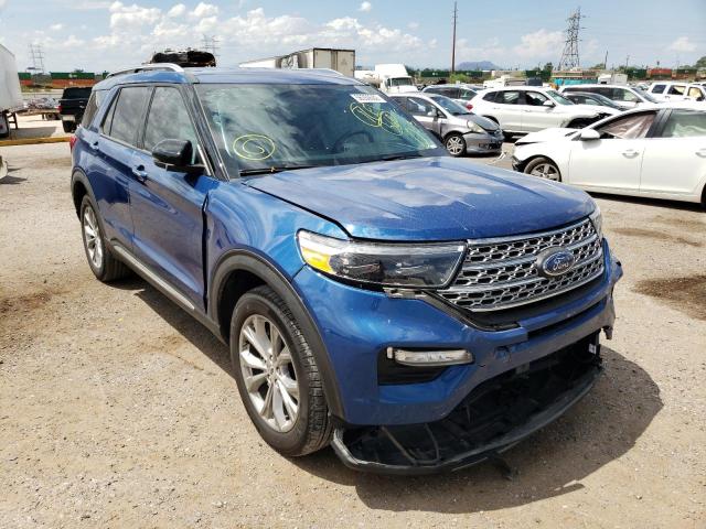 FORD EXPLORER L 2021 with VIN 1FMSK8FH6MGC47823 - Photo from auction