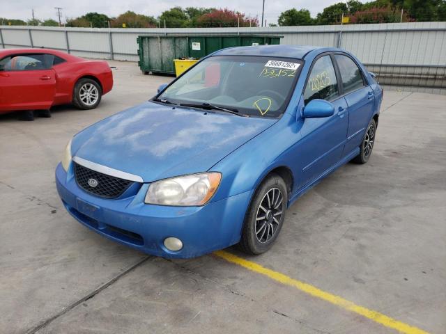 Photo 2 from auction – 2005 KIA SPECTRA LX with VIN KNAFE121855155152