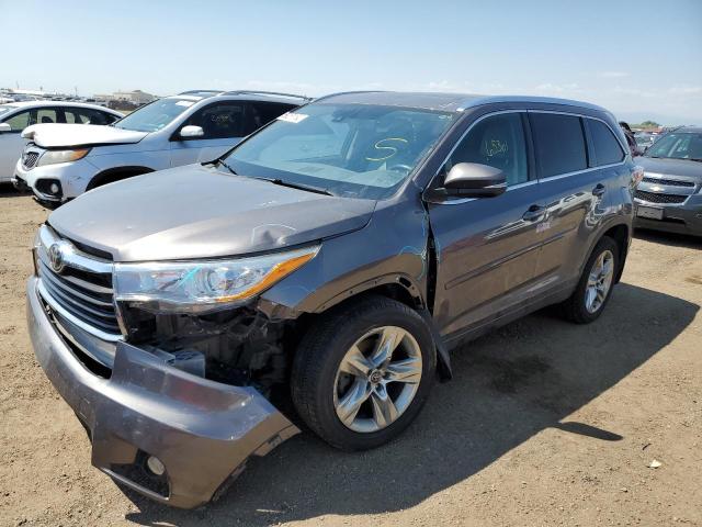 Photo 2 from auction – 2016 TOYOTA HIGHLANDER with VIN 5TDDKRFH8GS274115