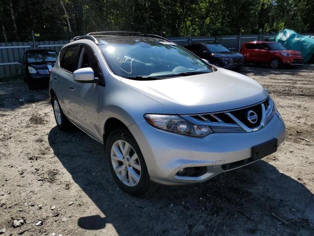 NISSAN MURANO S 2012 with VIN JN8AZ1MW0CW218847 - Photo from auction