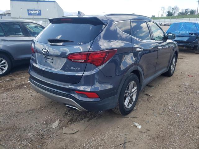 Photo 4 from auction – 2017 HYUNDAI SANTA FE S with VIN 5NMZU3LB3HH031216