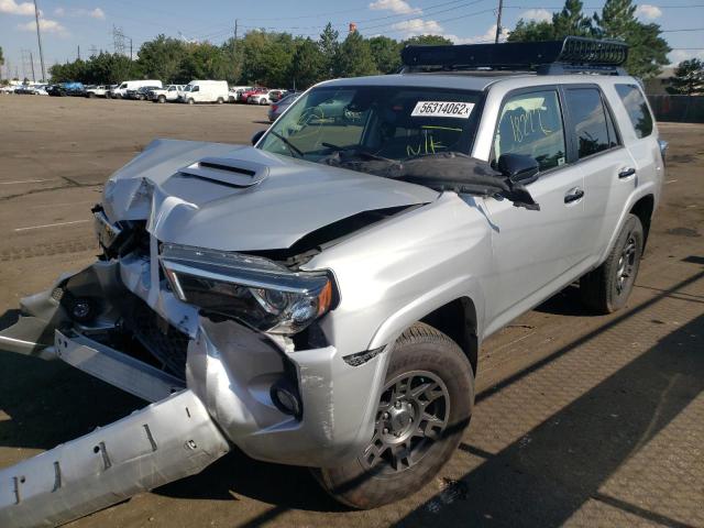 Photo 2 from auction – 2020 TOYOTA 4RUNNER SR with VIN JTEBU5JRXL5834769