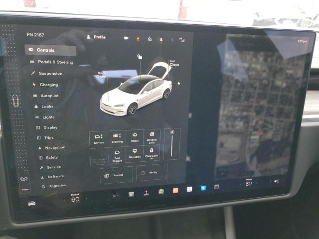 Photo 9 from auction – 2021 TESLA MODEL S with VIN 5YJSA1E57MF432270