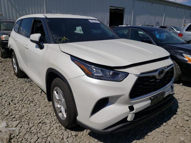 TOYOTA HIGHLANDER 2020 with VIN 5TDCZRBH5LS034852 - Photo from auction