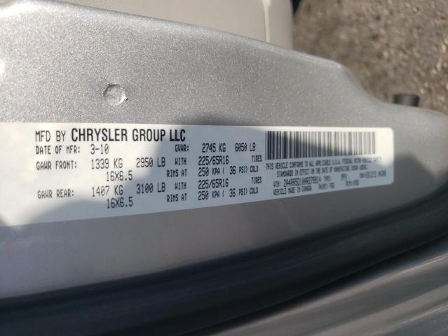 Photo 10 from auction – 2010 CHRYSLER TOWN & COU with VIN 2A4RR5D10AR278914