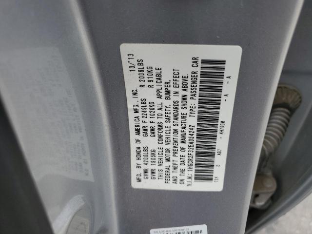 Photo 10 from auction – 2014 HONDA ACCORD LX with VIN 1HGCR2F32EA054242