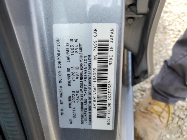 Photo 10 from auction – 2014 MAZDA 3 TOURING with VIN JM1BM1V36E1186005