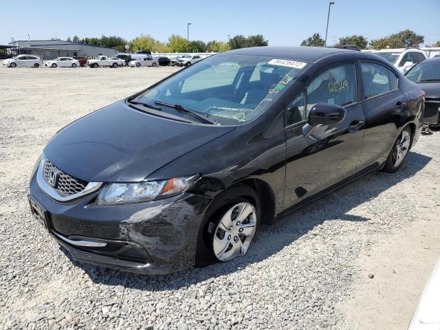 Photo 2 from auction – 2014 HONDA CIVIC LX with VIN 19XFB2F50EE205089