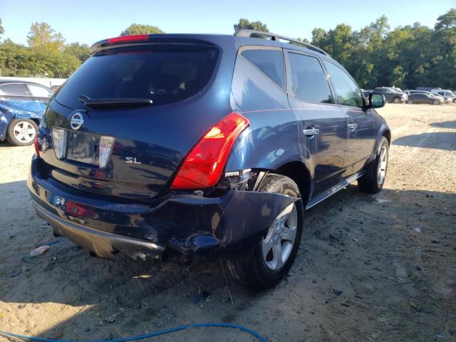 Photo 4 from auction – 2003 NISSAN MURANO SL with VIN JN8AZ08W83W235481