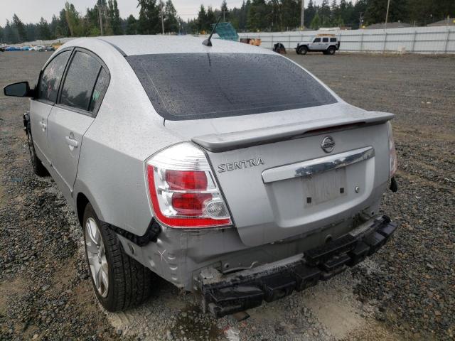 Photo 3 from auction – 2012 NISSAN SENTRA 2.0 with VIN 3N1AB6AP6CL678033