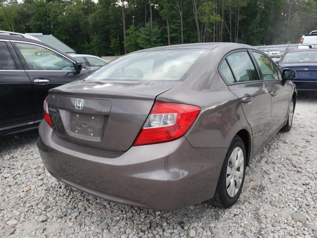 Photo 4 from auction – 2012 HONDA CIVIC LX with VIN 2HGFB2E53CH541579