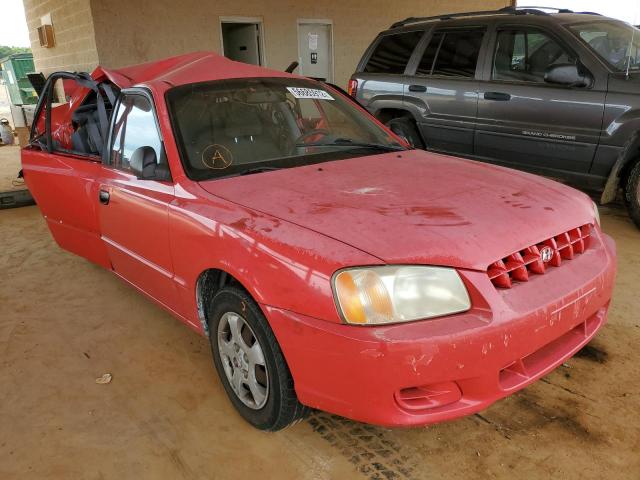 HYUNDAI ACCENT GL 2002 with VIN KMHCG45C42U381863 - Photo from auction
