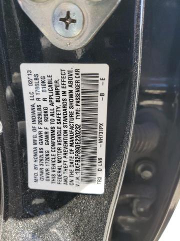 Photo 10 from auction – 2013 HONDA CIVIC EX with VIN 19XFB2F89DE220232