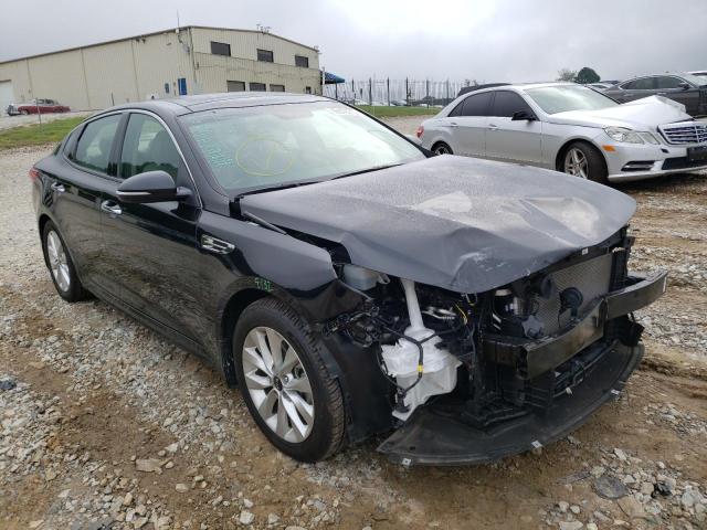 KIA OPTIMA EX 2018 with VIN 5XXGU4L31JG248192 - Photo from auction