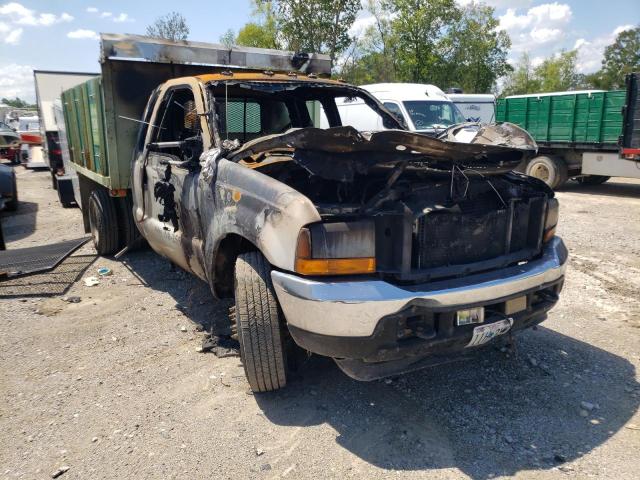 FORD F350 SUPER 2001 with VIN 1FDWX36F21ED80039 - Photo from auction