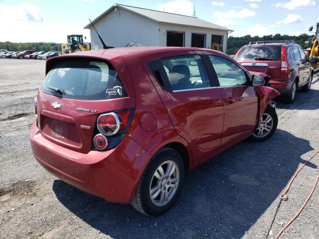 Photo 4 from auction – 2013 CHEVROLET SONIC LT with VIN 1G1JC6SB4D4142503