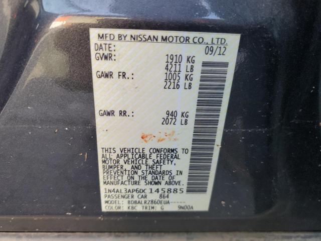 Photo 10 from auction – 2013 NISSAN ALTIMA 2.5 with VIN 1N4AL3AP6DC145885
