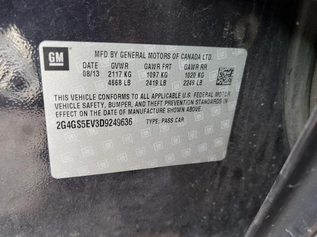 Photo 10 from auction – 2013 BUICK REGAL PREM with VIN 2G4GS5EV3D9249636