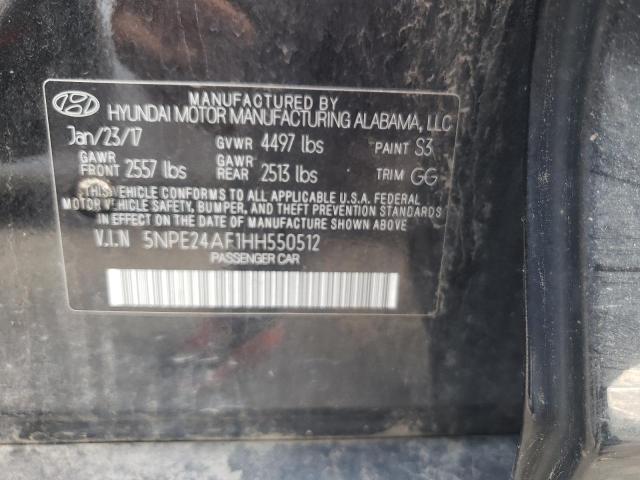 Photo 10 from auction – 2017 HYUNDAI SONATA SE with VIN 5NPE24AF1HH550512