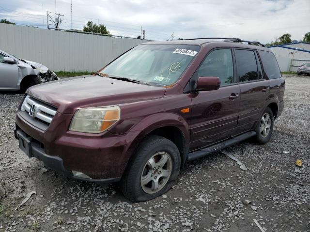 Photo 2 from auction – 2007 HONDA PILOT EX with VIN 2HKYF18457H509741