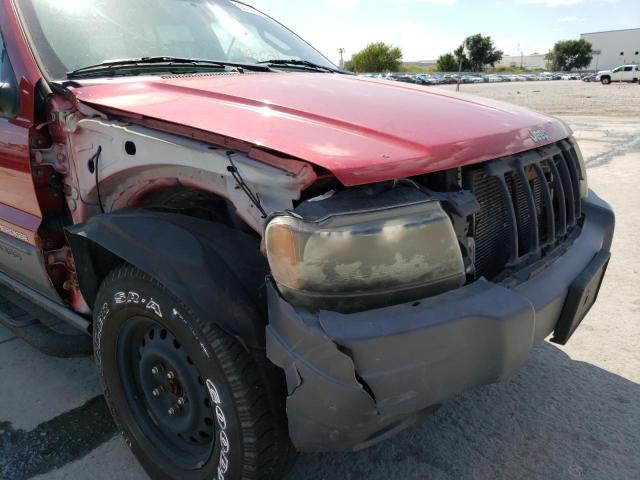 Photo 9 from auction – 2004 JEEP GRAND CHER with VIN 1J4GW48N44C407872