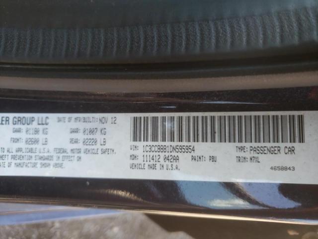 Photo 10 from auction – 2013 CHRYSLER 200 TOURIN with VIN 1C3CCBBB1DN595954