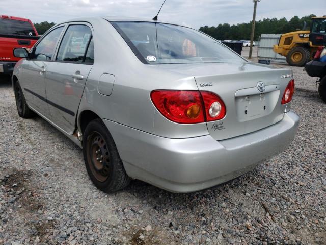 Photo 3 from auction – 2003 TOYOTA COROLLA CE with VIN JTDBR32E330028193