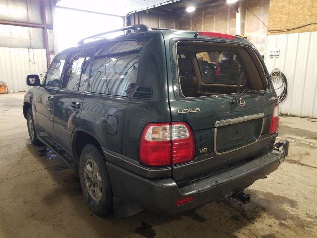 Photo 3 from auction – 2000 LEXUS LX 470 with VIN JT6HT00W5Y0102136