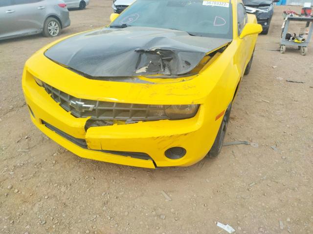 Photo 9 from auction – 2012 CHEVROLET CAMARO LS with VIN 2G1FA1E39C9152104