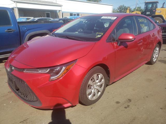 Photo 2 from auction – 2020 TOYOTA COROLLA LE with VIN JTDEPRAE5LJ021764