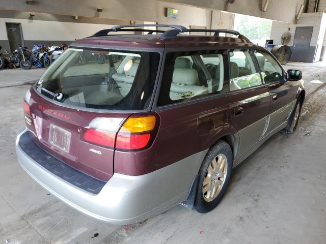 Photo 4 from auction – 2000 SUBARU LEGACY OUT with VIN 4S3BH6860Y7666016