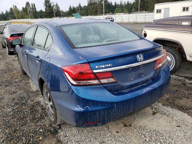 Photo 3 from auction – 2015 HONDA CIVIC LX with VIN 19XFB2F50FE276035