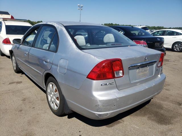Photo 3 from auction – 2003 HONDA CIVIC with VIN 2HGES26793H600596