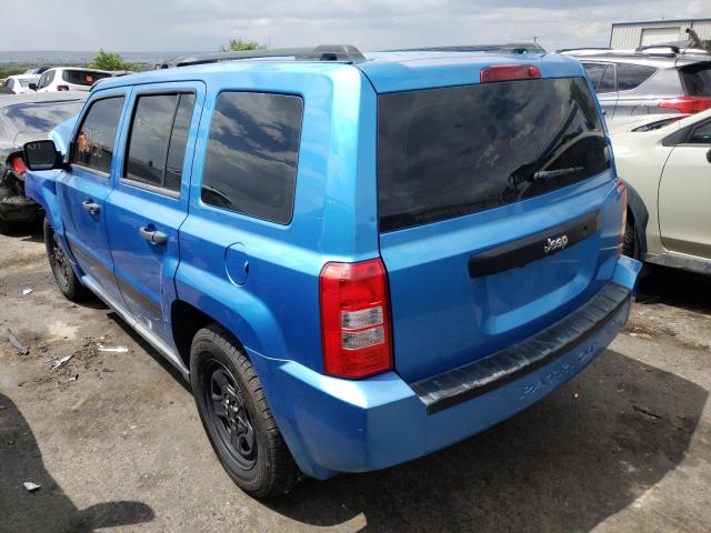 Photo 3 from auction – 2008 JEEP PATRIOT SP with VIN 1J8FT28W48D622958