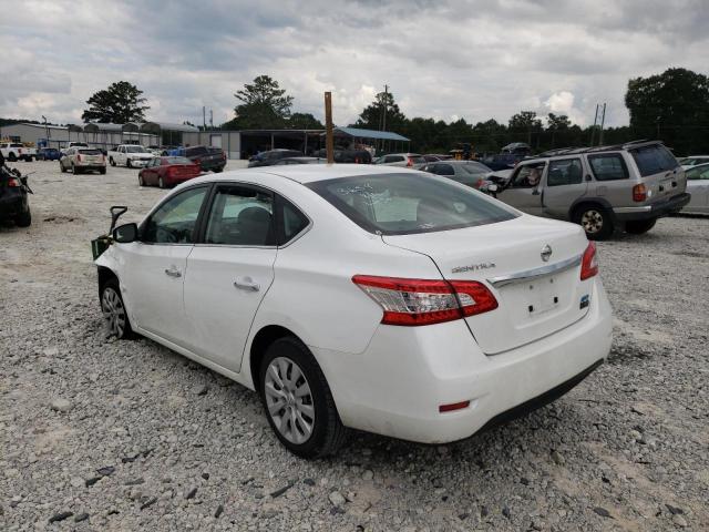 Photo 3 from auction – 2014 NISSAN SENTRA S with VIN 3N1AB7AP7EY333654