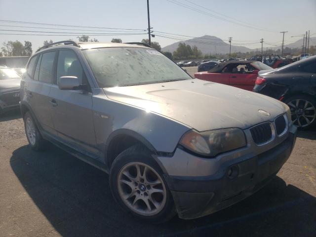 BMW X3 2.5I 2004 with VIN WBXPA734X4WC43181 - Photo from auction
