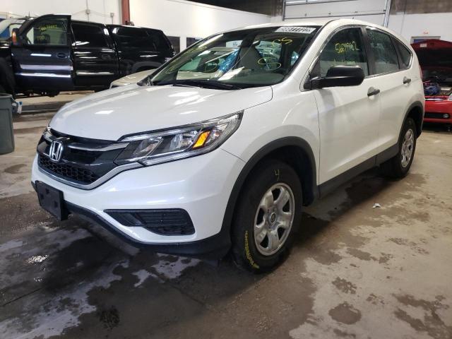Photo 2 from auction – 2016 HONDA CR-V LX with VIN 5J6RM4H35GL064944