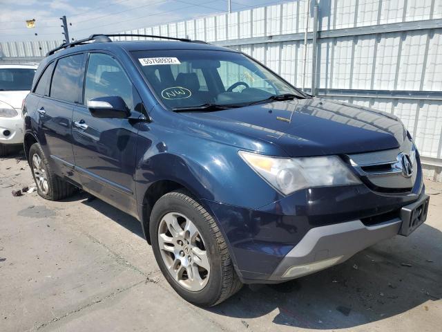 Photo 1 from auction – 2009 ACURA MDX TECHNO with VIN 2HNYD28679H517309