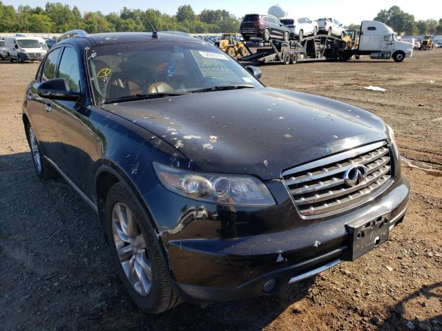 INFINITI FX45 2006 with VIN JNRBS08W96X400666 - Photo from auction