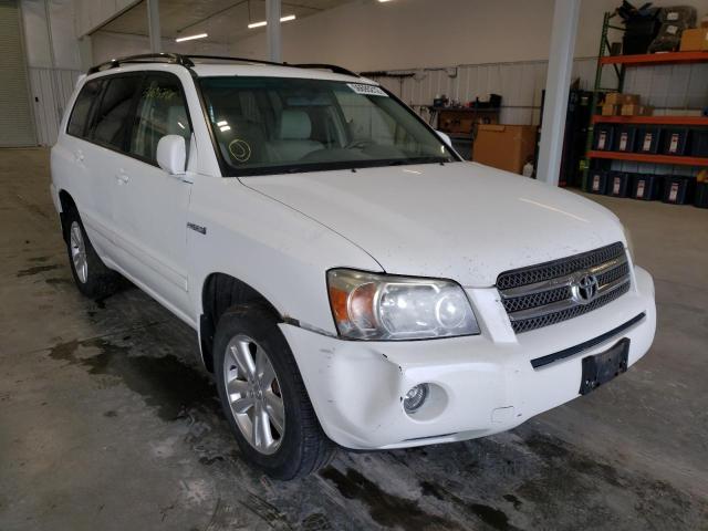 TOYOTA HIGHLANDER 2007 with VIN JTEGW21AX70020603 - Photo from auction