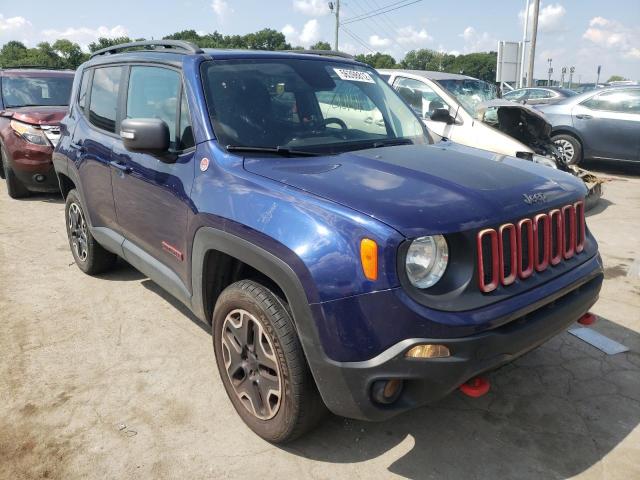 Photo 1 from auction – 2017 JEEP RENEGADE T with VIN ZACCJBCB4HPE86384